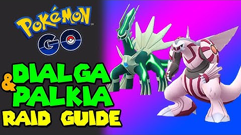 SHINY DIALGA & SHINY PALKIA Raid Guide & Counters in Pokemon Go