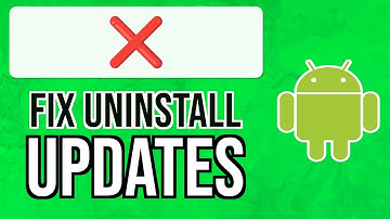How to FIX Files Uninstall Updates NOT SHOWING on Android 14 Vivo Samsung 2024