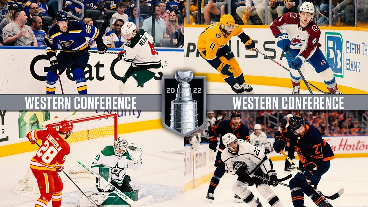 2022 NHL Playoffs Round 1 Recap Western Conference Edition YouTube