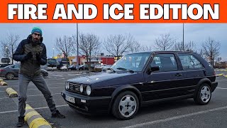 VW Golf 2 Turbodiesel Fire And Ice Edition