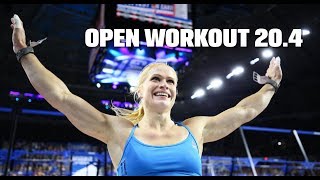 Annie Thorisdottir takes on Open workout 20.4 /// POWERED BY POLAR