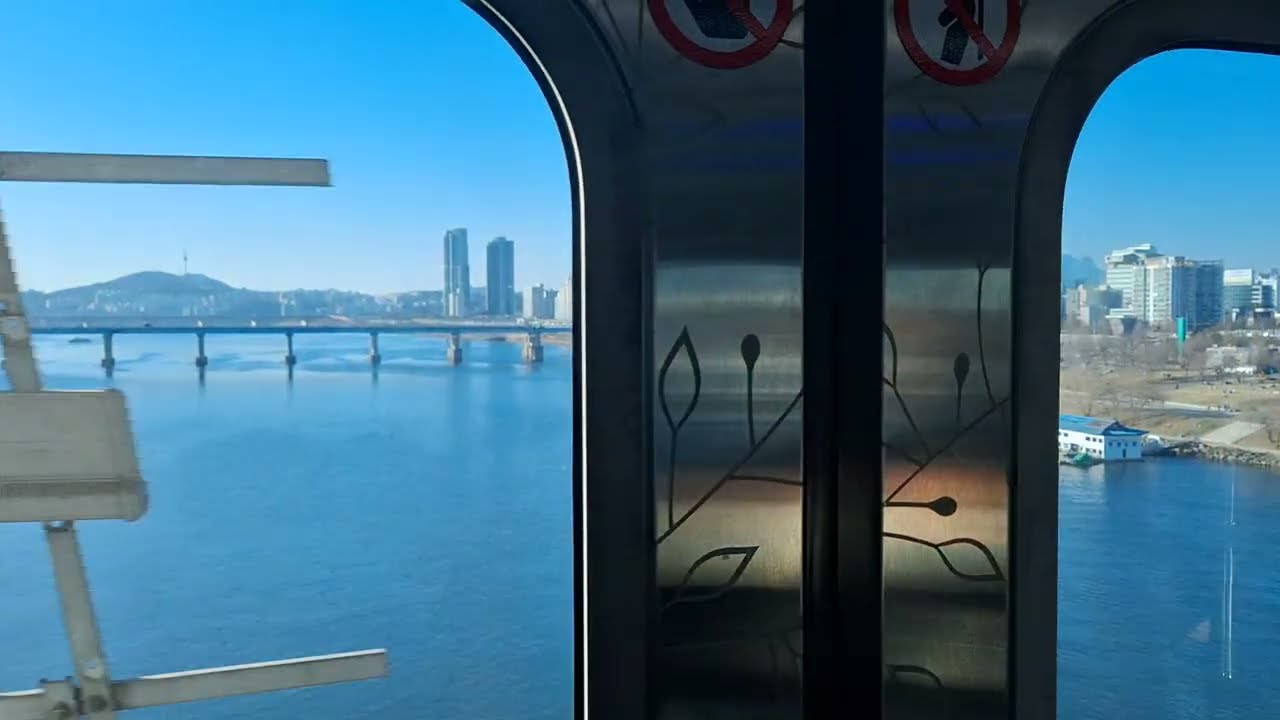 2026.02.25 [Wed] 서울교통공사7호선 5차분 703편성 SMRT7269 석남행 자양(뚝섬한강공원)~논현 주행영상