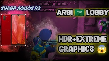 Sharp aquos r3 HDR+Extreme Graphics Smooth Like iPhone 13 pro max 🔥