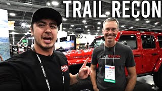 Trail Recon's Jeep Wrangler (DIESEL) Walk Around - With Matching Overland Trailer!