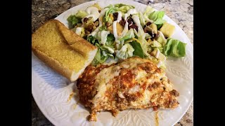 Easy Lasagna - Quick and Easy Lasagna - Weeknight Dinner Ideas