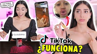 PROBANDO PRODUCTOS RAROS Y VIRALES DE TIK TOK! 3 😱¿Funcionan? | Claudipia