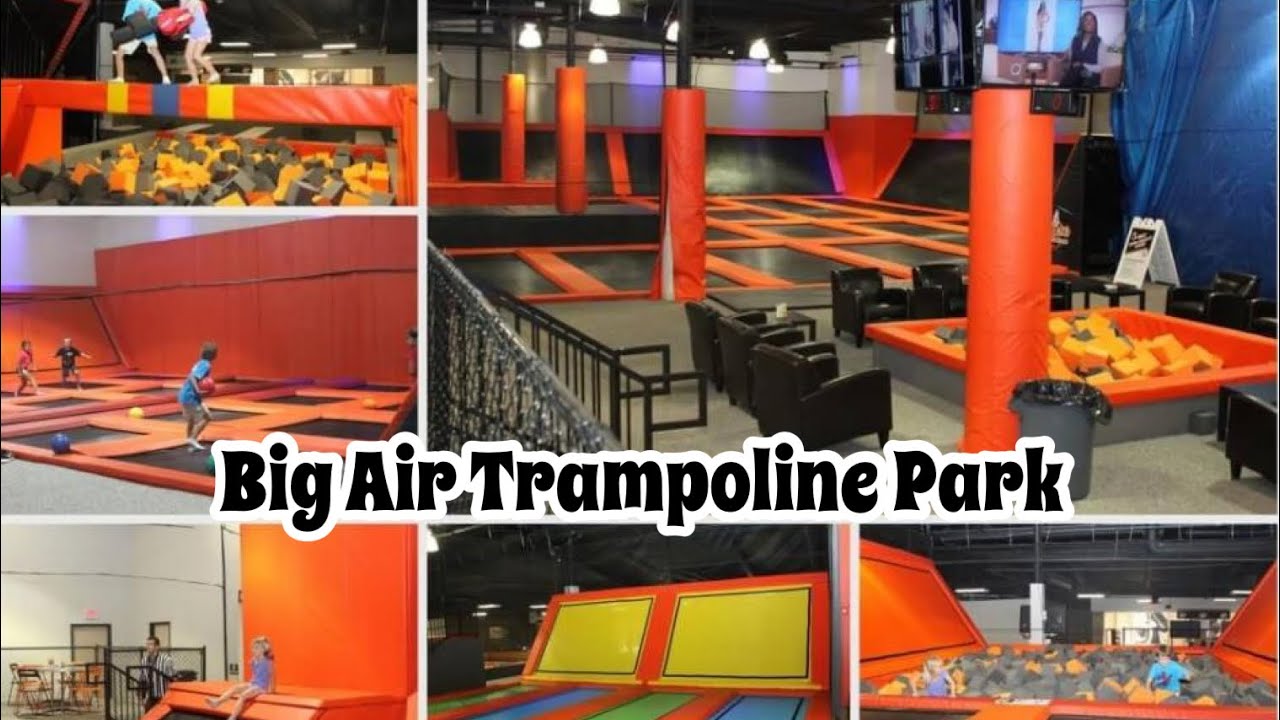 Big Air Trampoline Park Indoor Trampoline Park Los Angeles Big Air
