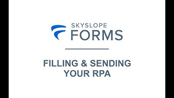 SkySlope Forms - The Fastest Way to Fill Out Your RPA