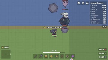 🎮🔥 Epic Gamplay of Moomoo.io - Noobs vs Hackers - part 2.