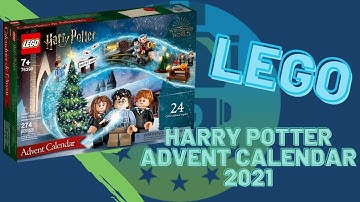 LEGO Harry Potter 2021 Advent Calendar Unboxing Review | The Upside Down Robot