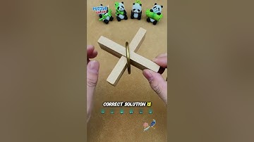 How Can you Solve this Puzzle  #puzzle #puzzlegame #puzzlechallenge #puzzlesolving