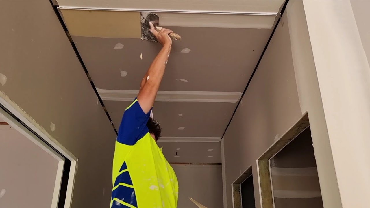 How to Get Perfect Drywall BUTT JOINTS 100 Flat YouTube