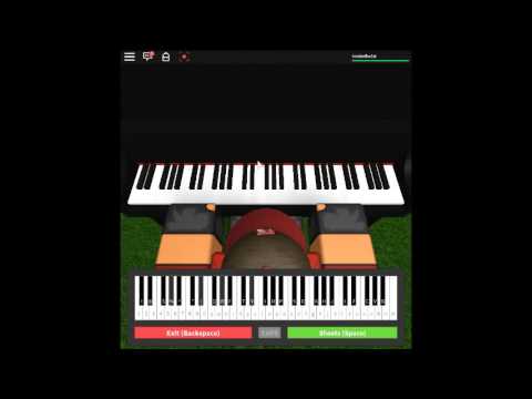 The Five Nights At Freddys Theme By The Living Tombstone On A Roblox Piano - 