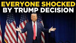 TRUMP LIVE | Trump Shocks Entire Nation With Last-Minute Iran-Related Decision | US News| IRAN NEWS