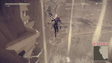 NieR Automata - Immature Adam Escape - Desert Area (Fast Route) [SPOILER ALERT]