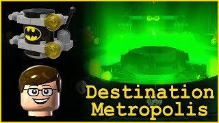 LEGO Batman 2: DC Super Heroes | DESTINATION METROPOLIS - Minikits & Citizen in Peril