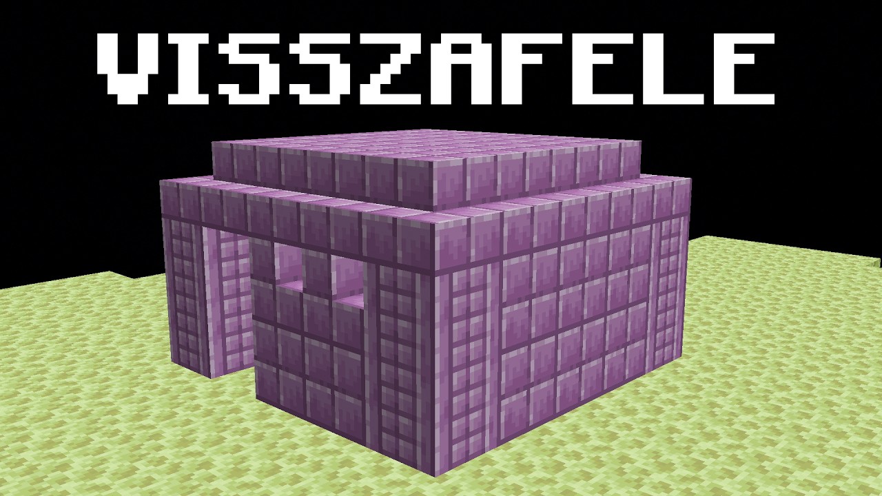 Megpróbáltam Kijátszani A Minecraftot Visszafelé