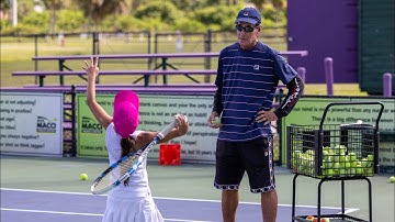 Guaranteed to improve your serve immediately!! - Rick Macci