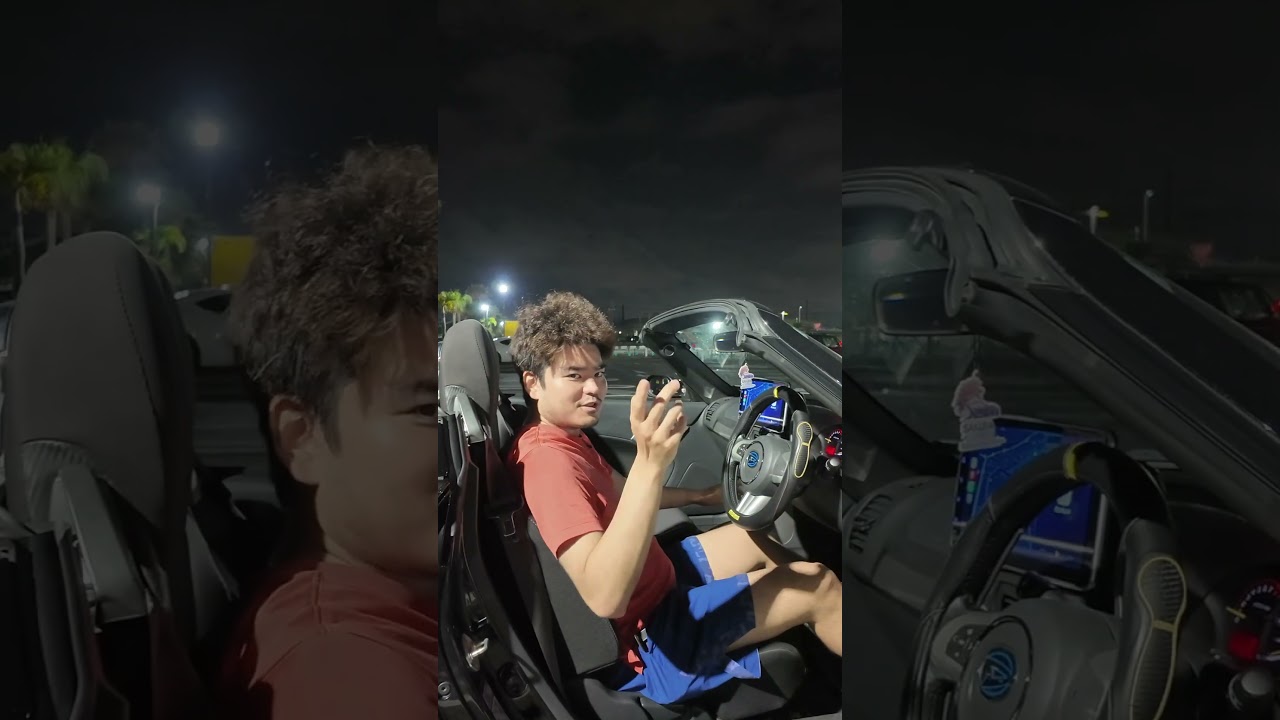 オープンカー手に入れたザマス #オープンカー