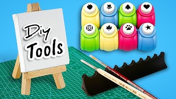 I Made 3 Essential Art Supplies💡! DIY Tools Part-3