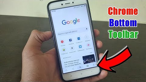 Chrome New Bottom Toolbar || Chrome New Hidden Settings
