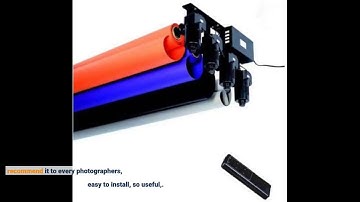 User Review: Fotoconic 4 Roller Motorized Electric Wall Ceiling Mount Background Support System...