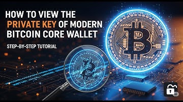 How to view the private key of modern bitcoin core wallet