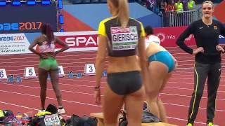 Kristin Gierisch triple jump final European Athletics Indoor Championships 2017 Belgrade