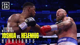 Anthony Joshua Vs Robert Helenius Fight Highlights