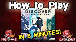 How to Play Discover: Lands Unknown | Roll For Crit
