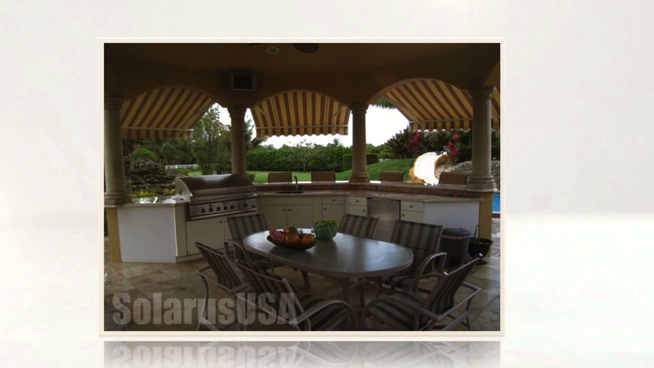 Custom Patio Awnings Palm Beach Gardens Florida YouTube