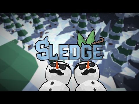 Sledge - snow mountain slide