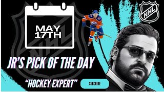 JR’s TOP NHL Pick of The Day! 05/17/24 RED HOT 🌶️