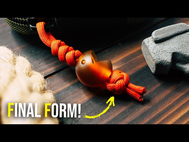 How to Tie Leather or Paracord Lanyard Knots (Diamond Knot, Matthew Walker  Knot and Stopper Knot)