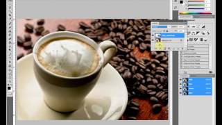 Tutorial Photoshop - Memadukan Gambar Percikan Susu dengan Secangkir Kopi screenshot 3