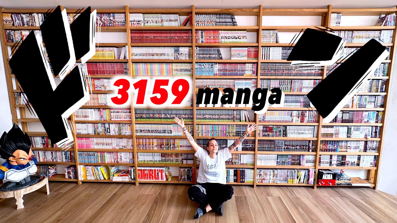 Je vous présente ma mangathèque (3159 manga) 