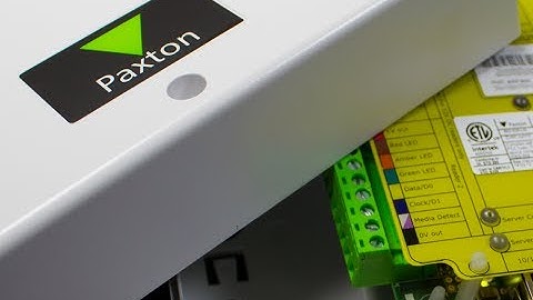 Configuring Paxton Net2 Access Control 26bit Wiegand with a Facility Code
