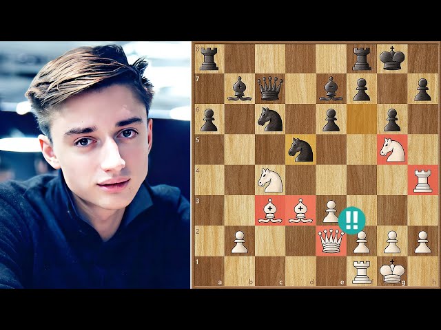 Russian supergrandmaster Daniil Dubov makes queen sacrifice against Indian  prodigy Nihal Sarin at the 2022 World Rapid. (Coincidentally, Sergey  Karjakin posted a similar telegram puzzle. Each is a kingside attack and a