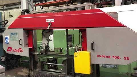 Bomar Horizontal Automatic Bandsaw