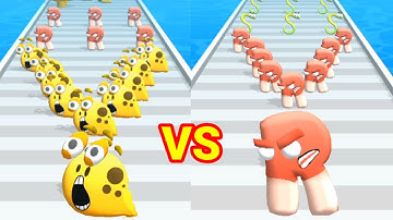 Number run merge 3d math, alphabet lore run Gameplay Walkthrough Android, iOS #123456789