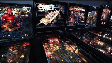 COMET PINBALL (arcade) Game (1985) | by Williams
