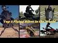 Top 5 Flying Bikes in the World 2025 | Jet-Powered &amp; Electric Hoverbikes You Must See!