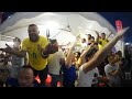 Mexicans and Brazilians fan duel in Samara. Part 3 América Latina, menos Argentina 01.07.2018 360 4k