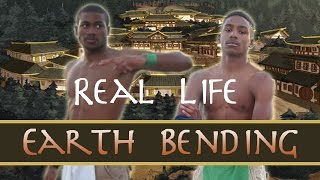 Real Life Earth Bending Battle - Preal Productions