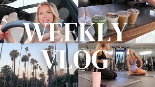 a very LA vlog: getting back on track, alo workouts & events