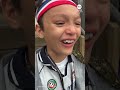 Young Norway fan tears up as he attends his first World Cup match