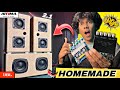 How to make a powerful 21 music system with 200 watt class d amp jbl subwoofer  aiyima speakers