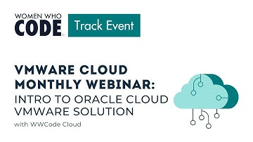 Intro to Oracle Cloud VMware Solution