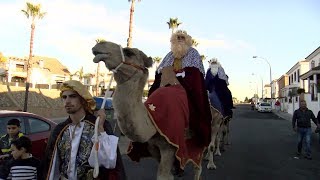 Los Reyes Magos de Oriente visitan Cartaya