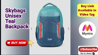 Skybags Uni Teal Backpack